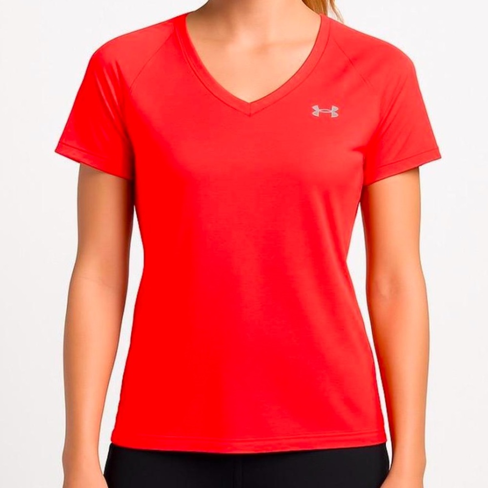 Under Armor VNeck Athletic T Shirt (Heat Gear)